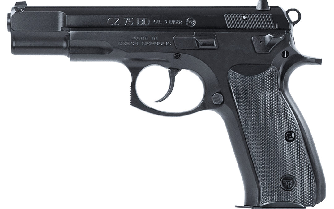 CZ 75 BD 9mm 10+1 4.6″ Barrel – California Compliant