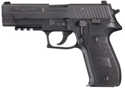 SIG SAUER P226 MK25 *CA Compliant 9mm Luger 4.40″ 10+1 Black Nitron Stainless Steel Black Polymer Grip